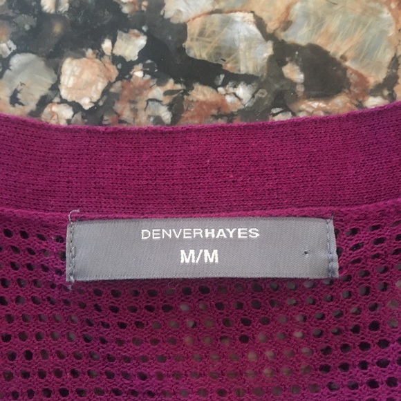 Denver Hayes cardigan fushia medium - Picture 3 of 5